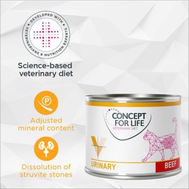 Concept for Life Veterinary Diet Urinary - Beef-743982.3