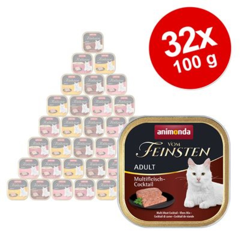 Mixed Megapack animonda vom Feinsten Adult 32 x 100g