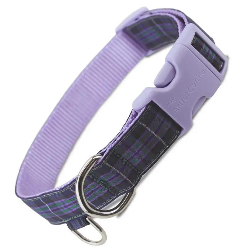 Custom Quick Release Dog Collar, Decorative Fabric
