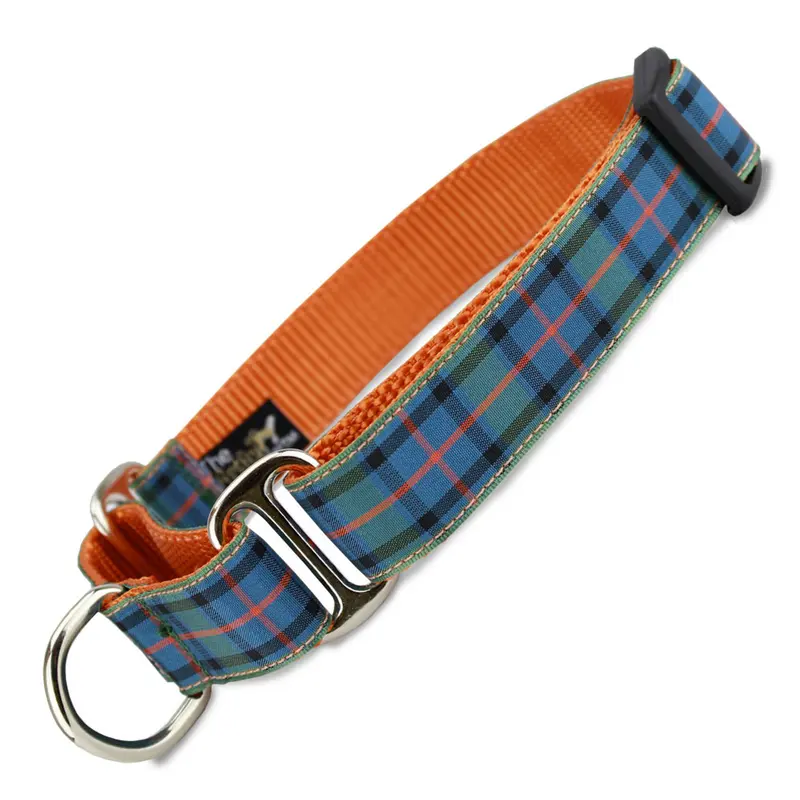 Plaid Martingale Collar, Flower of Scotland