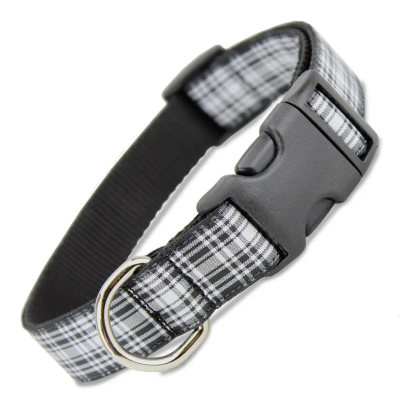 Plaid Dog Collar, Menzies Tartan