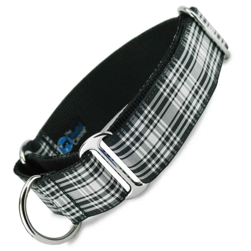 1.5" Wide Martingale Collar, Menzies Plaid Tartan