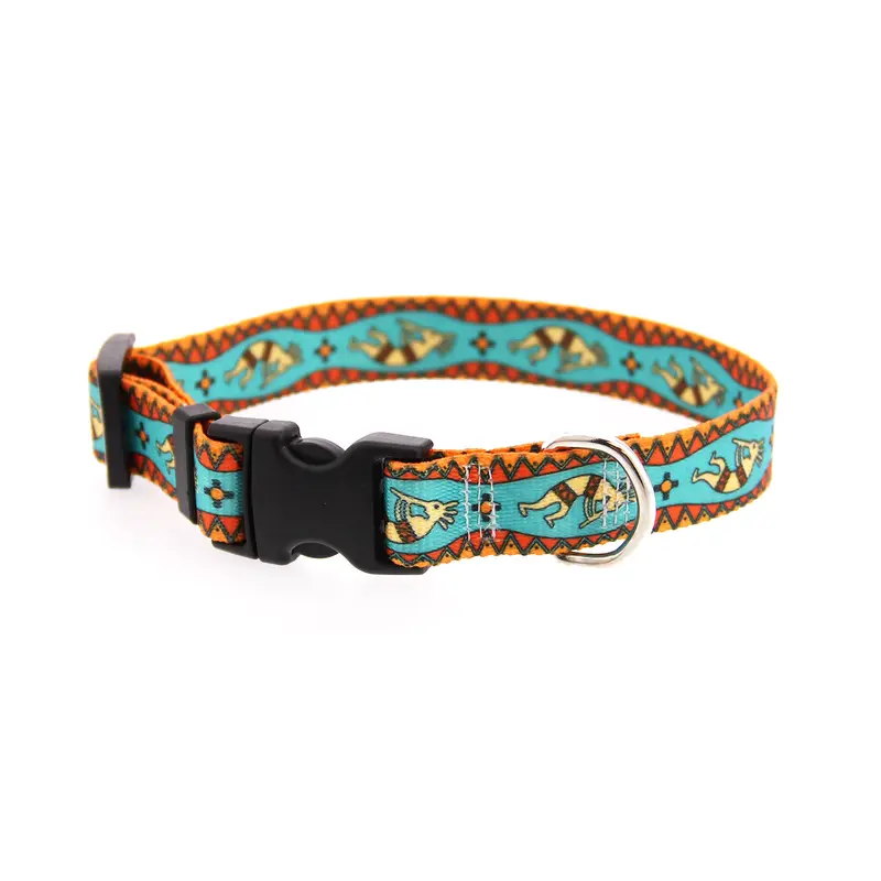 Kokopelli Dog Collar by Yellow Dog