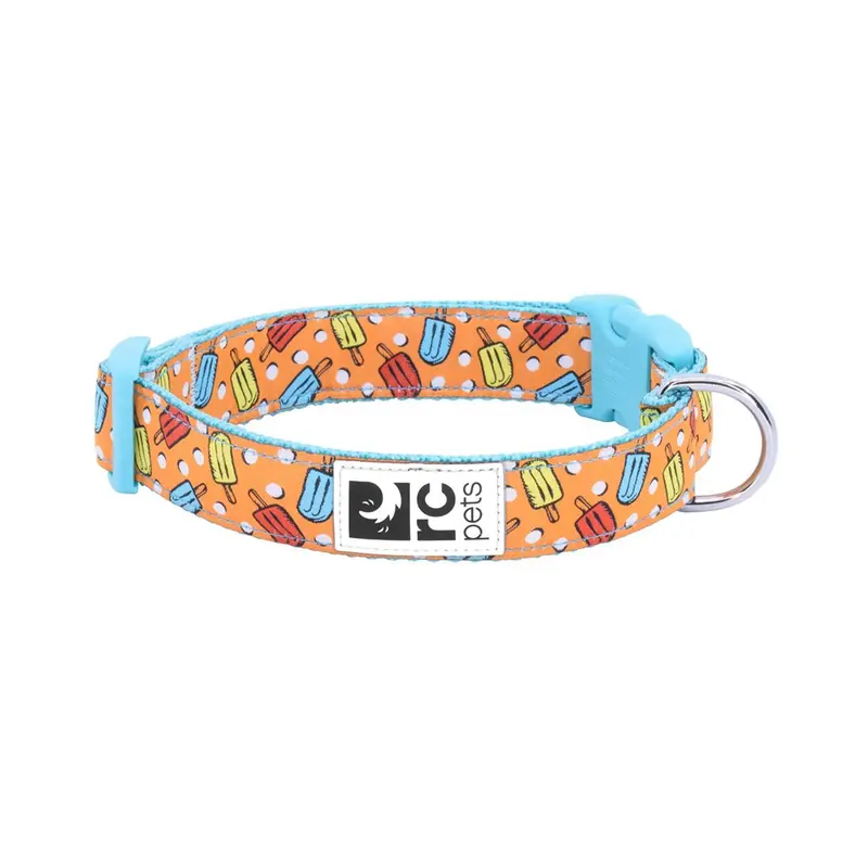 Popsicles Adjustable Clip Dog Collar By RC Pets