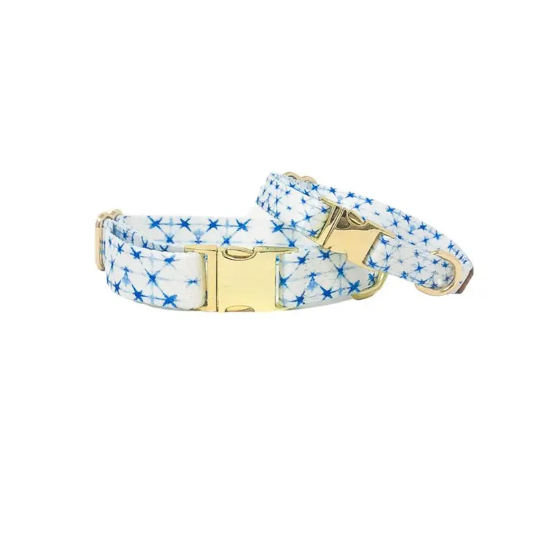 Pink Papyrus Drew Dog Collar