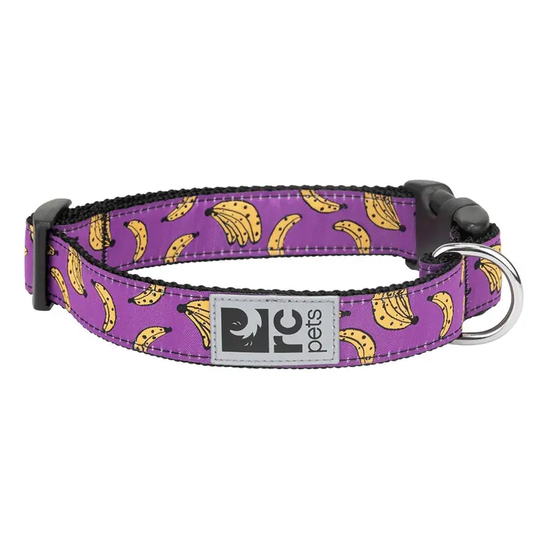 RC Pet Adjustable Clip Dog Collar - Bananas