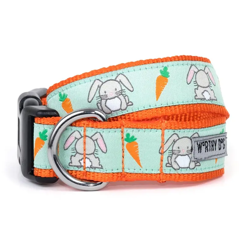 Worthy Dog Bunnies Dog Collar