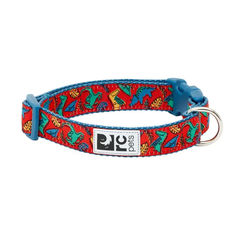 RC Pet Adjustable Clip Dog Collar - Jurassic Pack