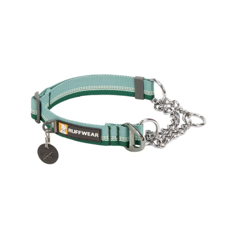 RuffWear Chain Reaction Dog Collar - River Rock Green