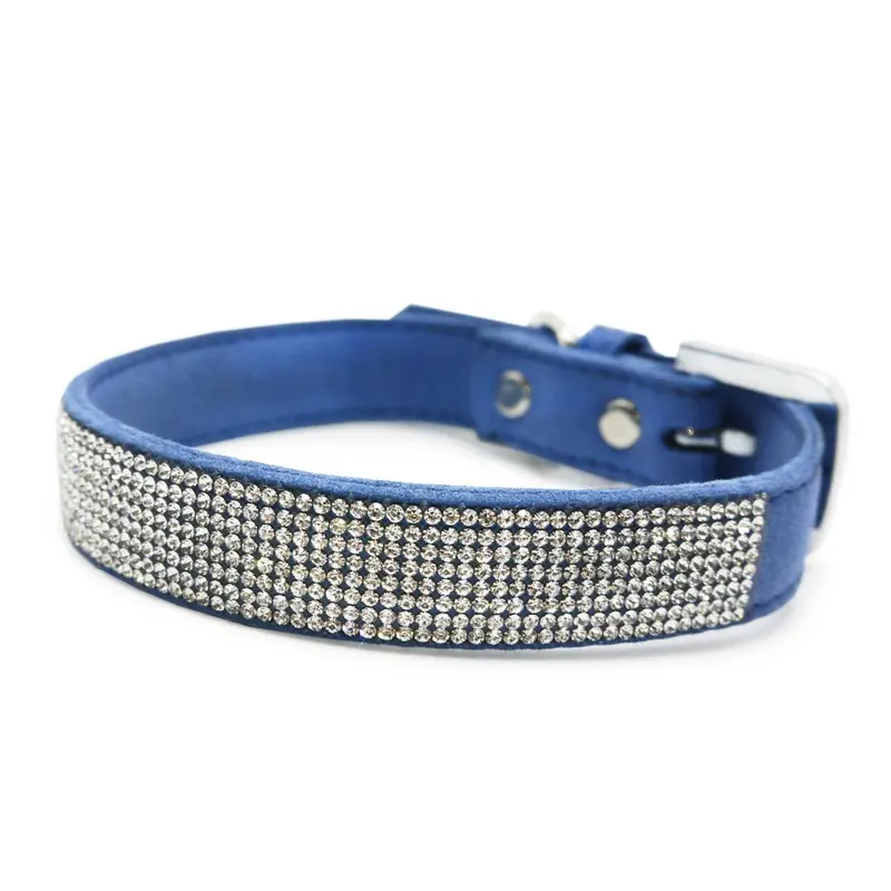 VIP Bling Dog Collar by Dogo - Blue