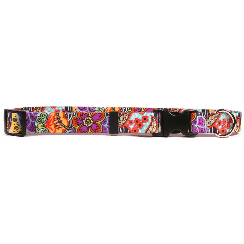 Amazon Floral Dog Collar by Yellow Dog
