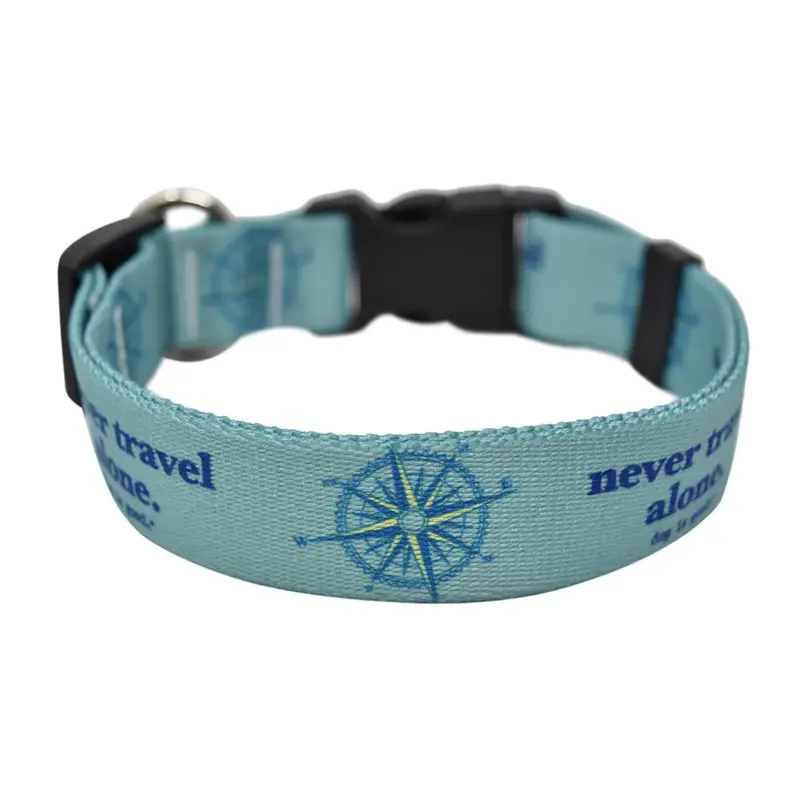Dog is Good Never Travel Alone Dog Collar and Leash Collection