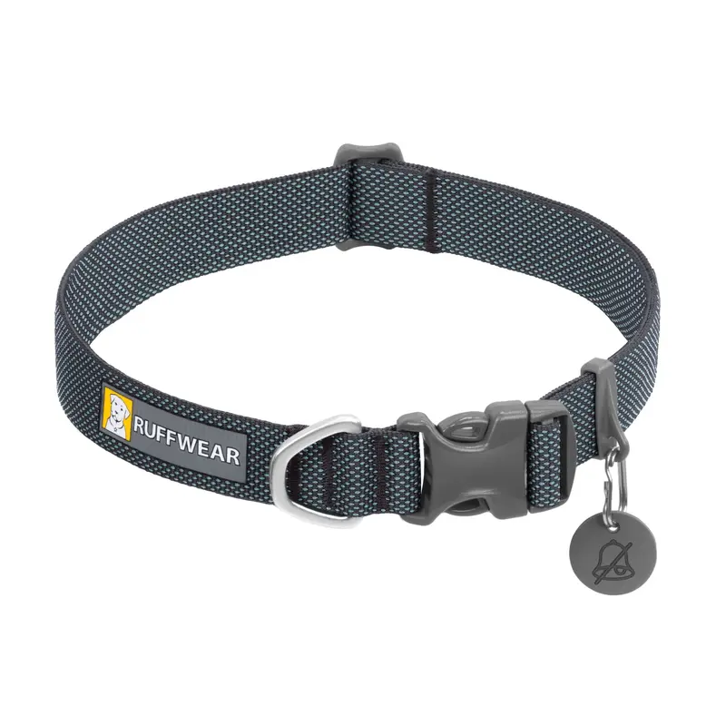 RuffWear Hi & Light Dog Collar - Basalt Gray