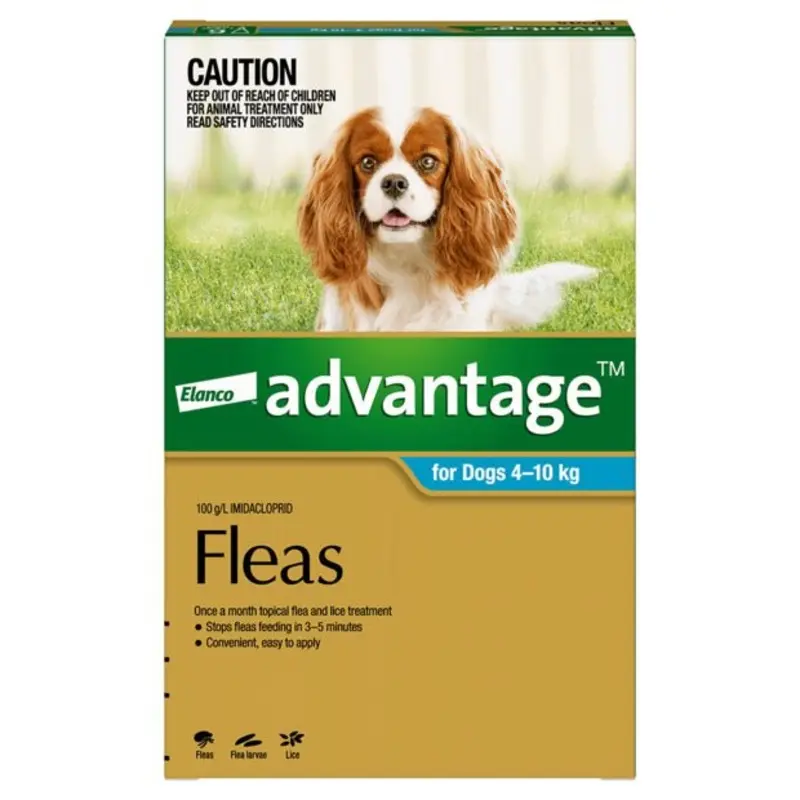 Advantage Dog 4-10kg Aqua