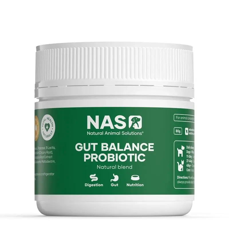 Natural Animal Solutions Gut Probiotic 80g