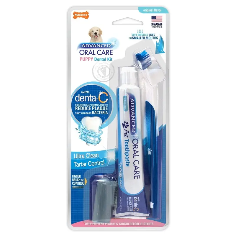Nylabone Advanced Oralcare - Puppy Dental Kit