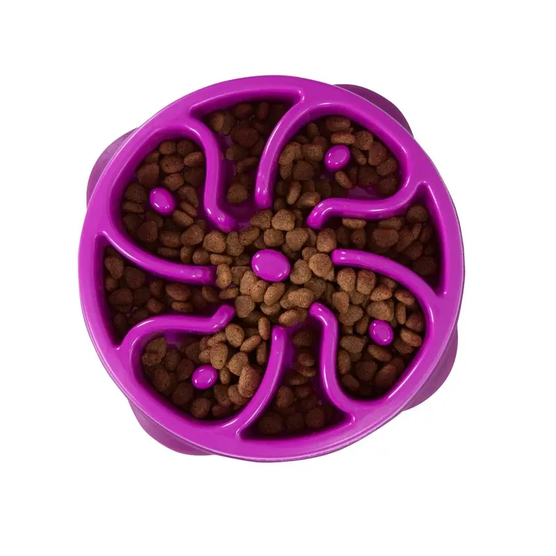 Outward Hound Fun Feeder Purple