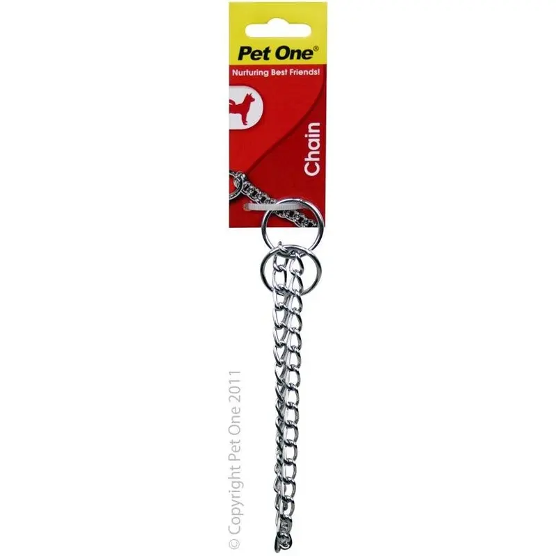 Pet One Dog Collar Check Chain 2mm