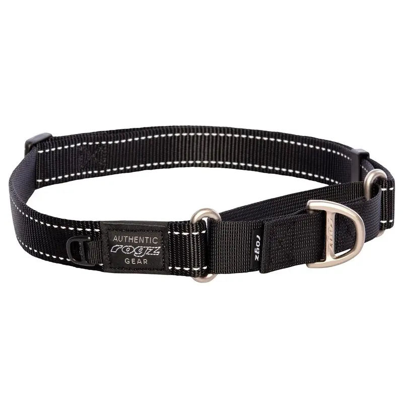 Rogz Control Collar Web Black