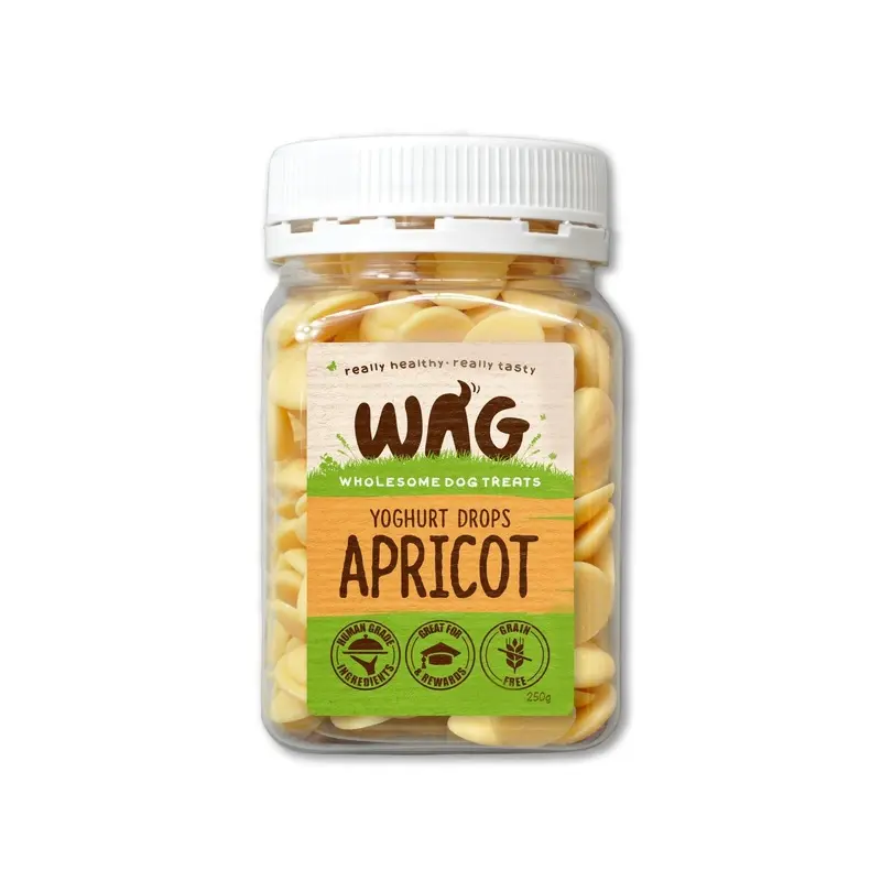 WAG Yoghurt Drops 250g Apricot