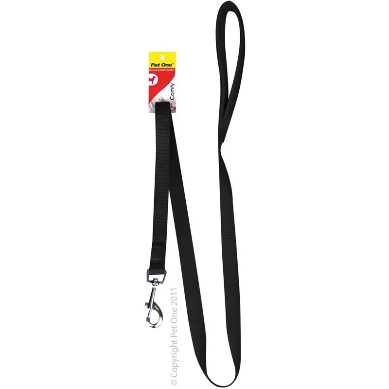 Pet One Lead Nylon Padded 120cm 15mm