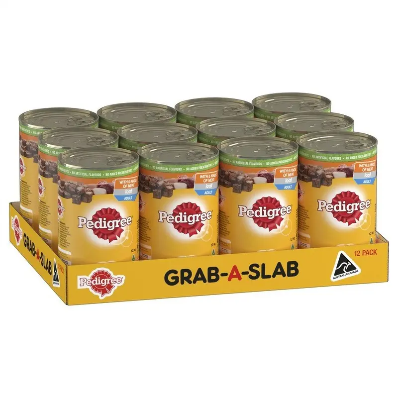 Pedigree Pal 12 X 1.2kg 5 Kinds Of Meat