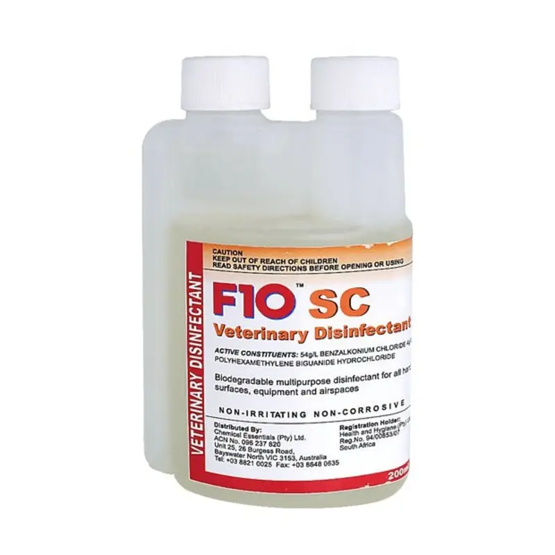 F10sc Veterinary Disinfectant 200ml