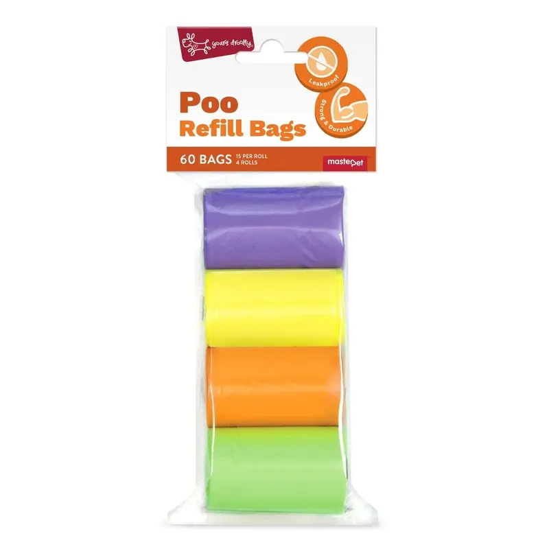 Yours Droolly Bag Refill Rainbow 60 Bags