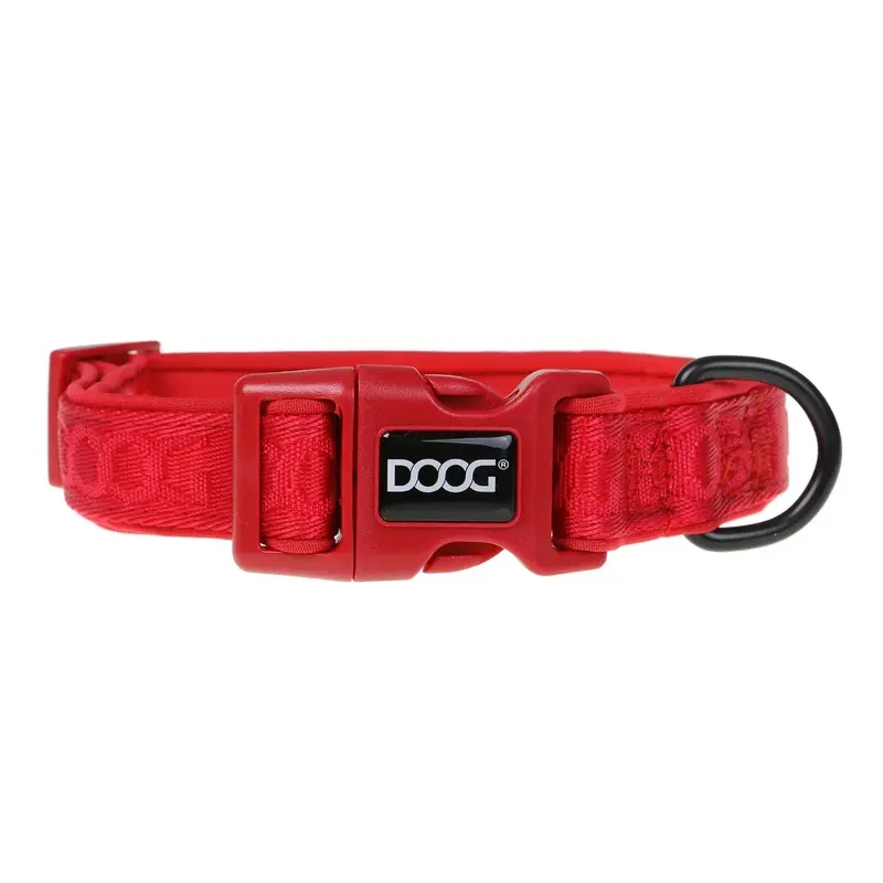 DOOG Neosport Neoprene Dog Collar Red