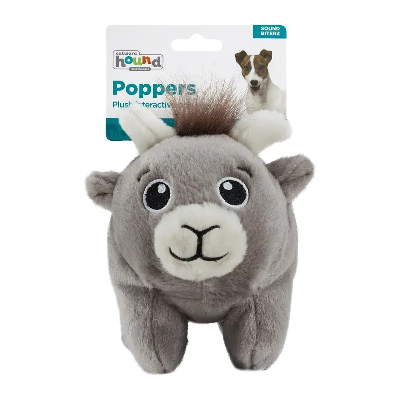 Outward Hound Tail Poppers Plush Dog Toy Extra Small