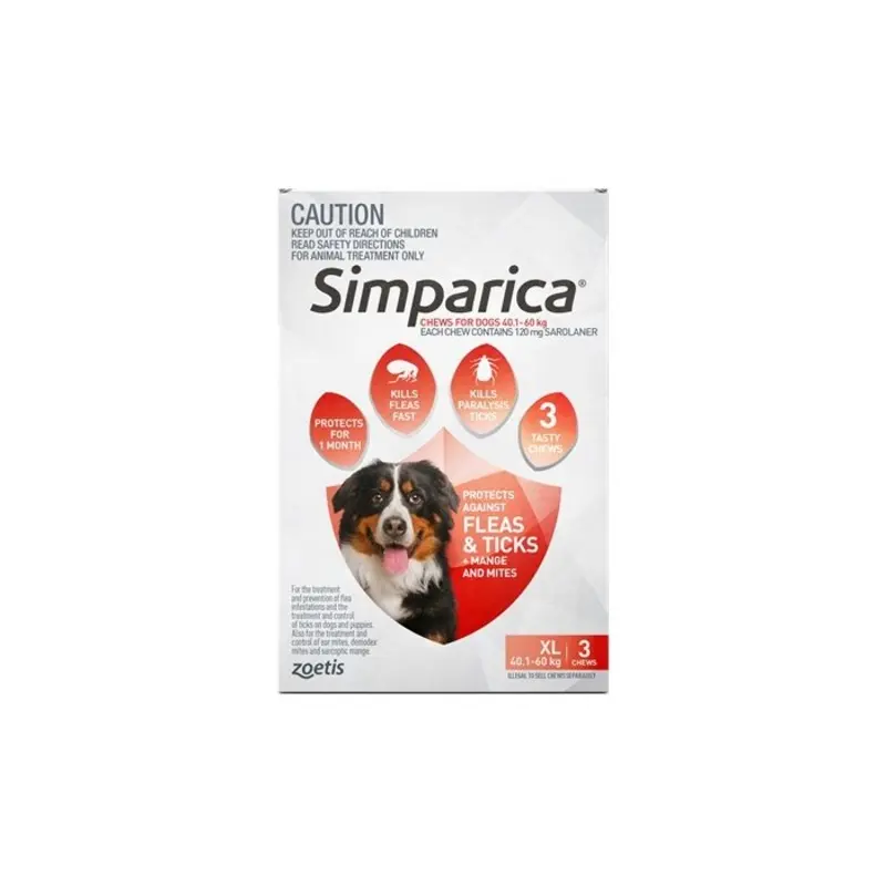 Simparica 40kg To 60kg