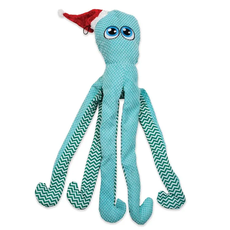 Kazoo Christmas Crinkle Octopus Giant