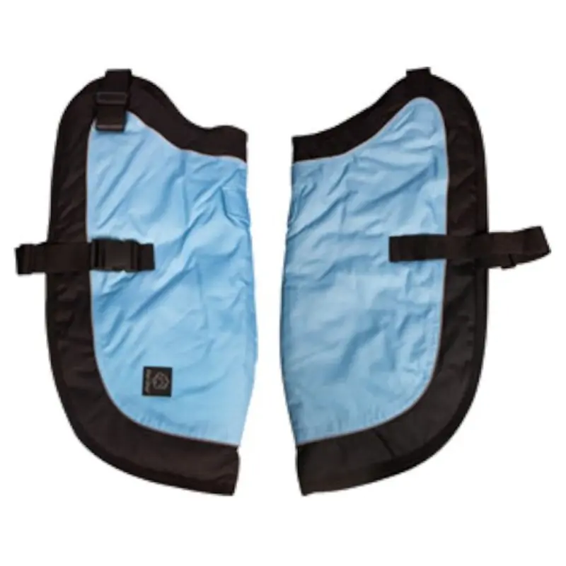 Pet One Dog Coat Night Walker Quick Clip Black Blue