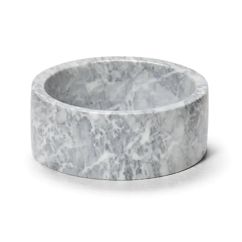 Snooza Pet Bowl Marble Grey
