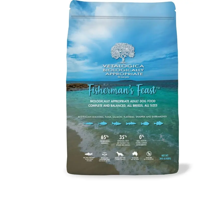 Vetalogica Biologically Approved Fishermans Feast Dog Food 3kg
