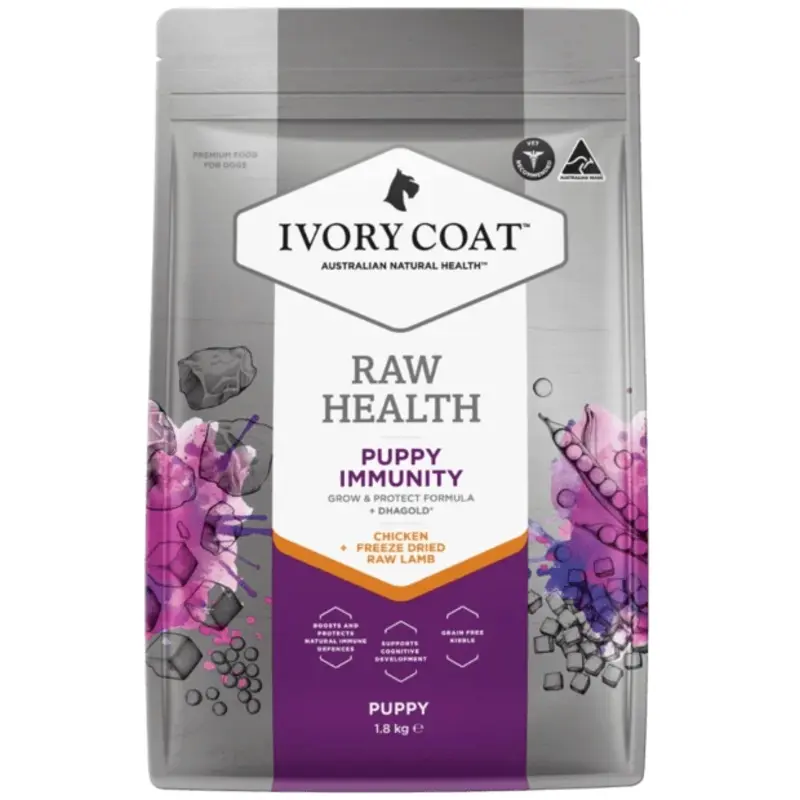 Ivory Coat Raw Health Dry Puppy Food Chicken Immunity