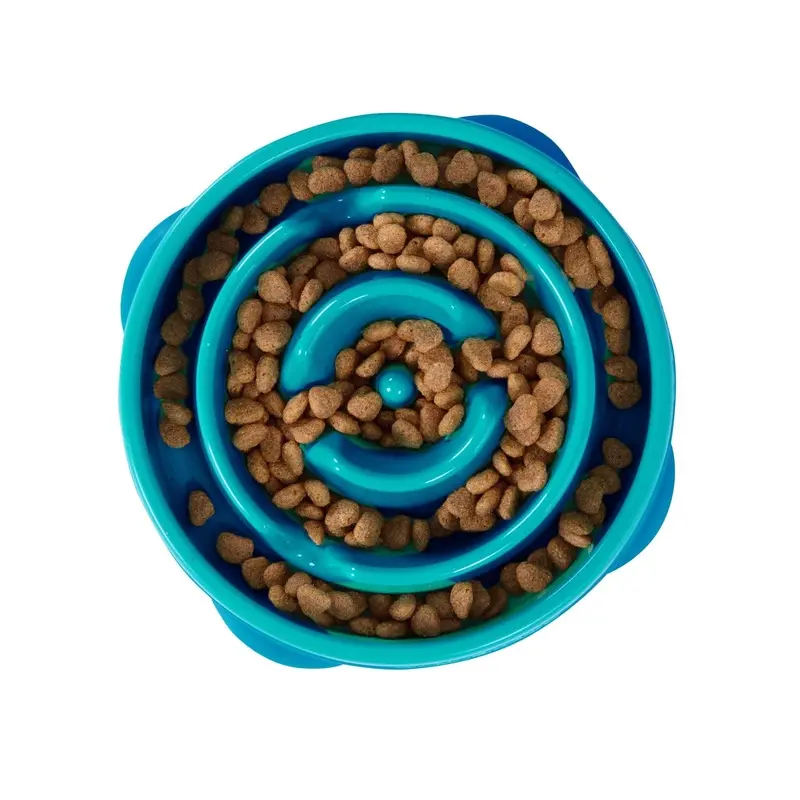 Outward Hound Fun Feeder Teal