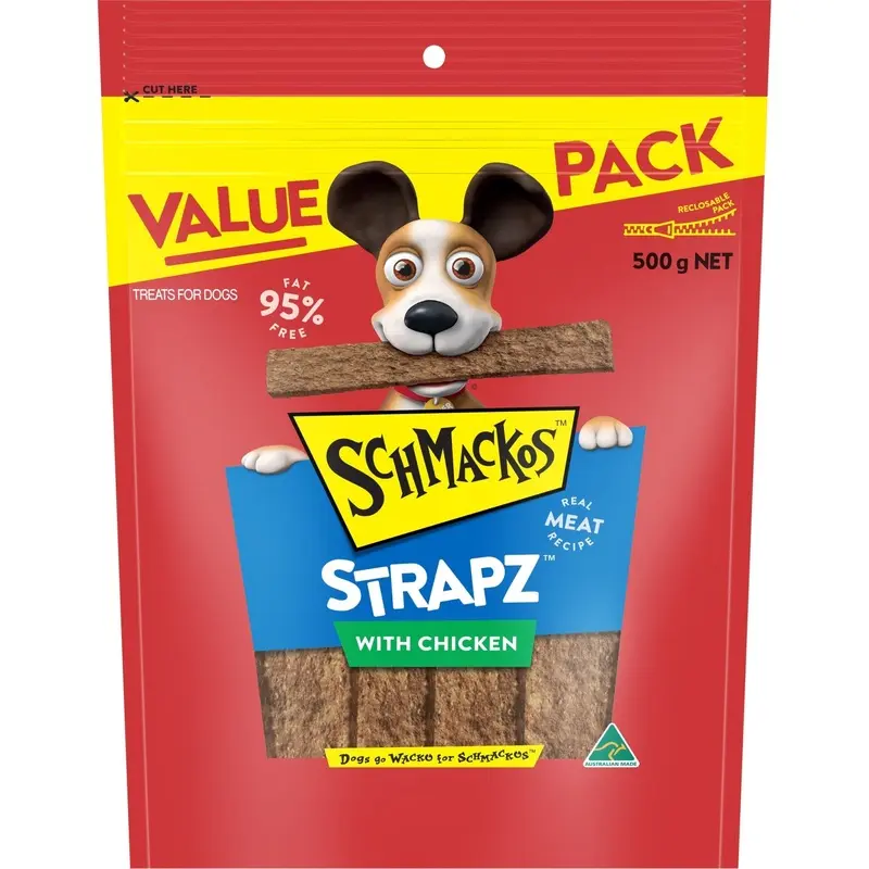 Schmackos Strapz 500g Chicken