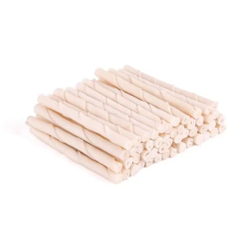 Kazoo White Twisted Sticks 11cm 380g 50 Pack