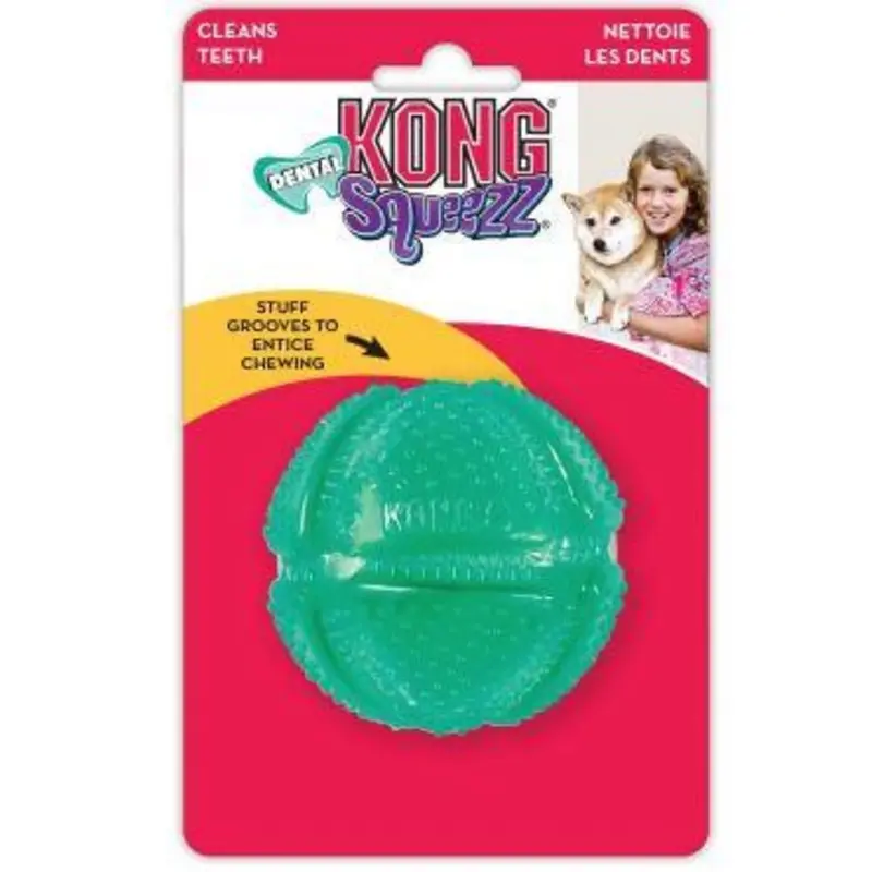 KONG Squeezz Dental Ball