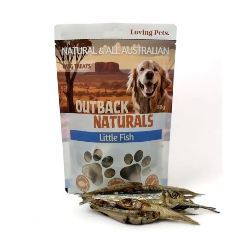 Loving Pets Dog Treats Whole Little Fish 80g