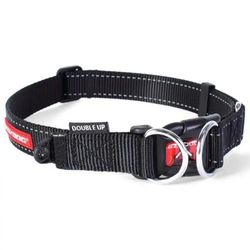 Ezydog Collar Double Up Black