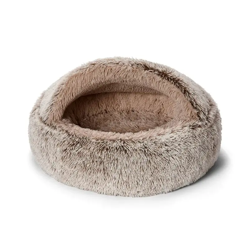Snooza Cuddler Hooded Mink Wheat