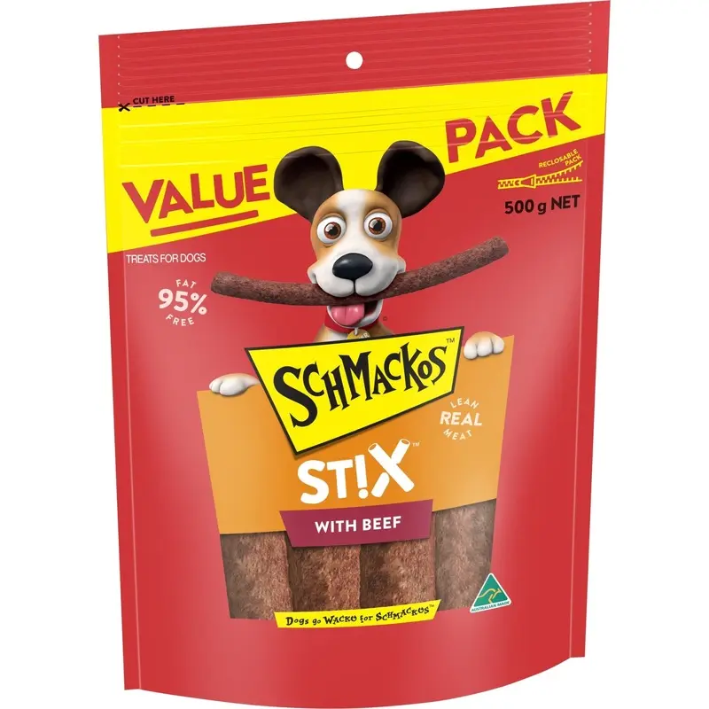 Schmackos Stix 500g Beef