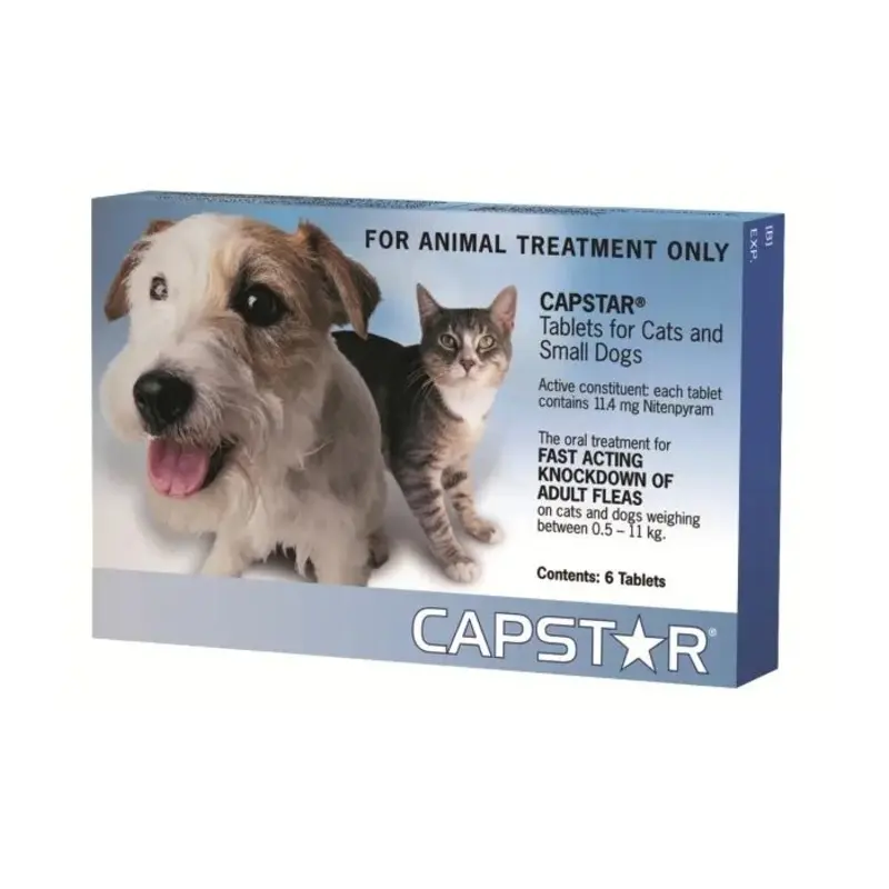 Capstar Flea Tablets for Small Dogs and Cats