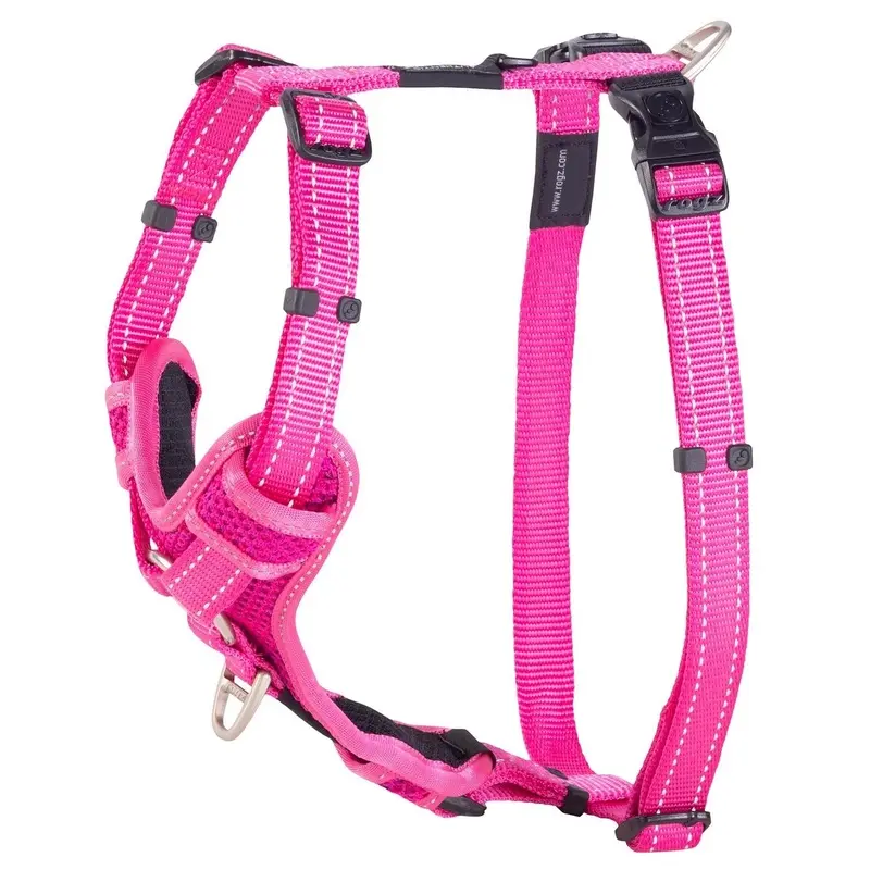 Rogz Control Harness Pink