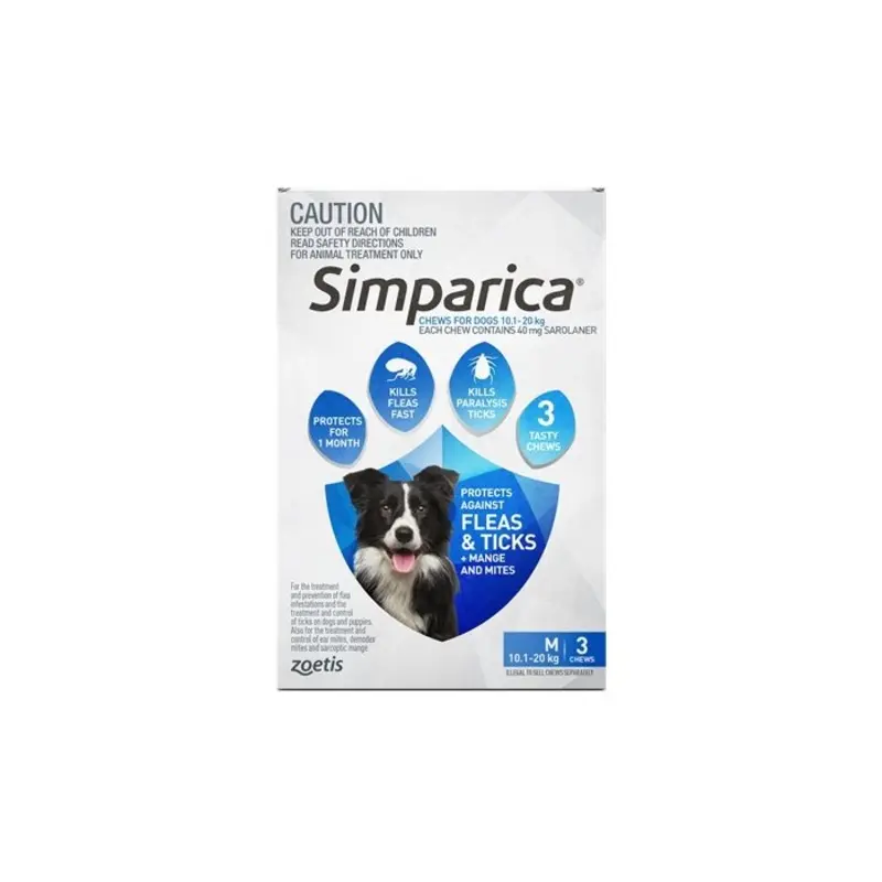 Simparica 10kg To 20kg
