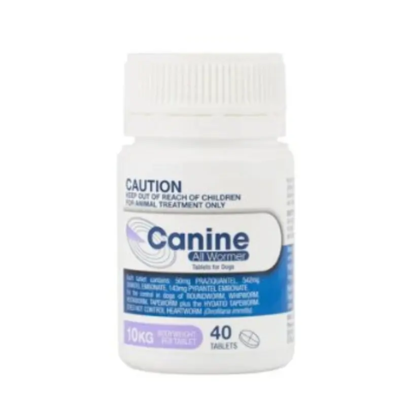 Canine All Wormer 10kg Tablet
