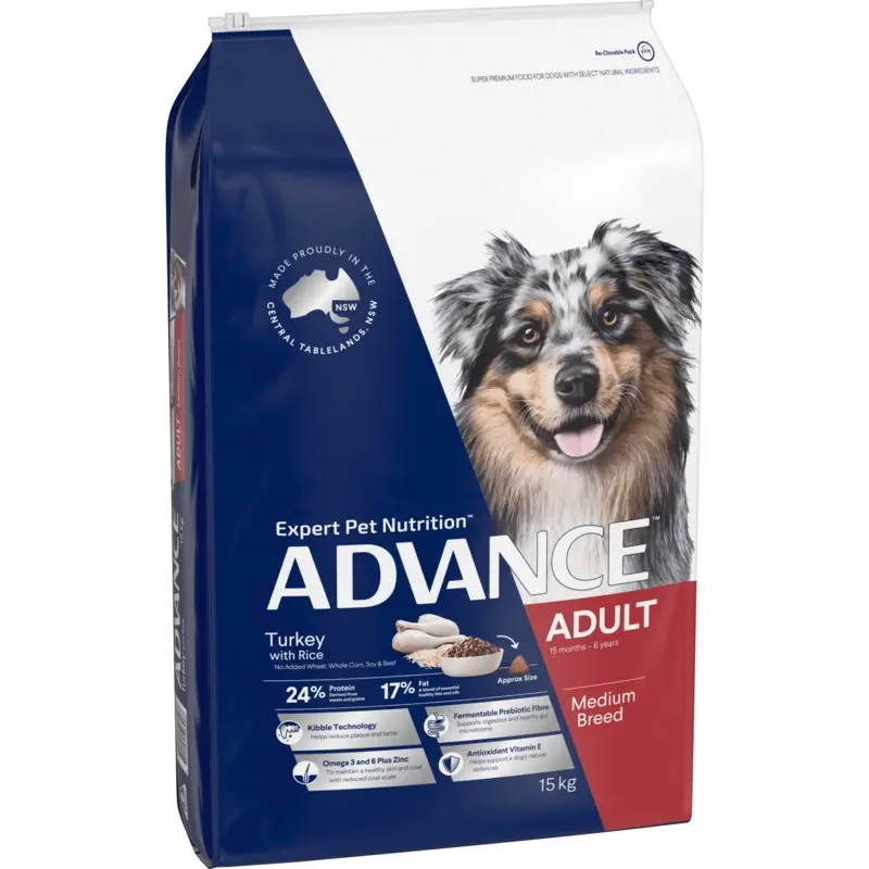 Advance Dry Dog Food Adult Turkey