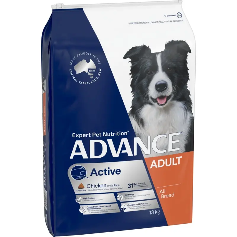 Advance Dry Dog Food Active
